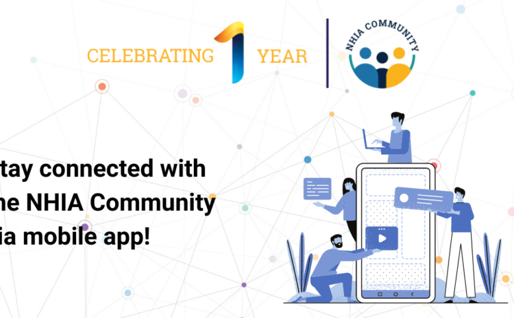  Access the NHIA Community via Mobile App
