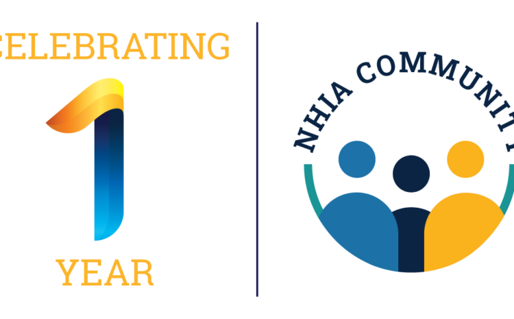  Celebrating 1 Year of the NHIA Community Platform