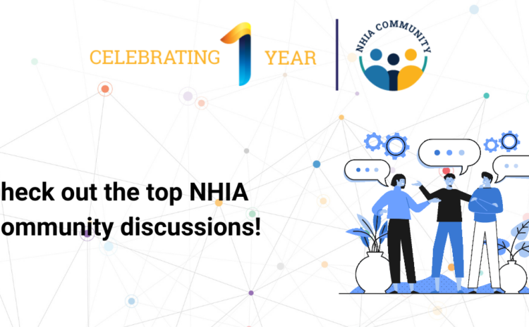  NHIA Community Top Discussions