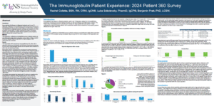 The Immunoglobulin Patient Experience: 2024 Patient 360 Survey poster image