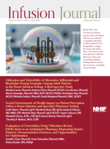 Infusion Journal Volume 5, Issue 1 | March / April 2026 cover